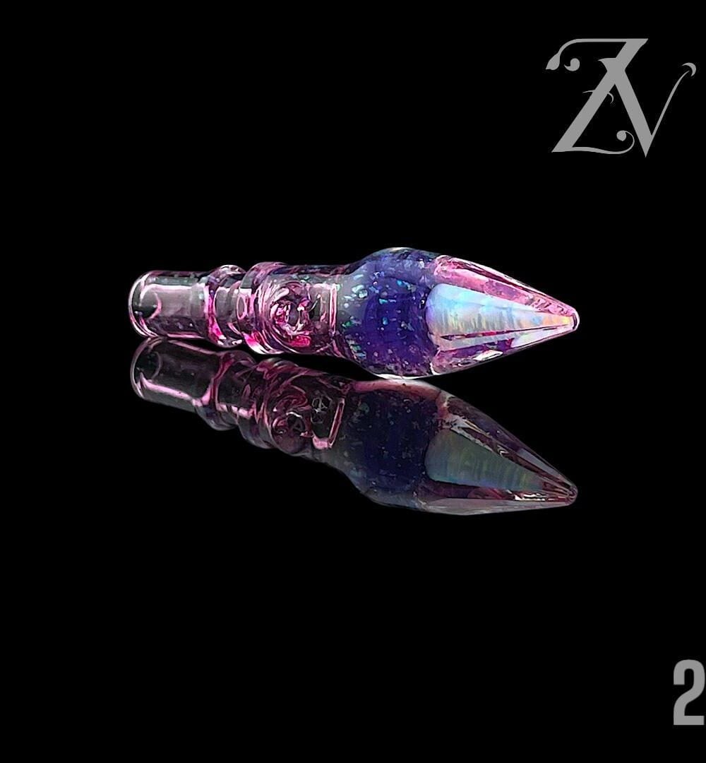 Alternative view of MOORE GLASS DESIGN: SPIKE FACETED OPAL 3DXL PEAK PRO JOYSTICK CAP