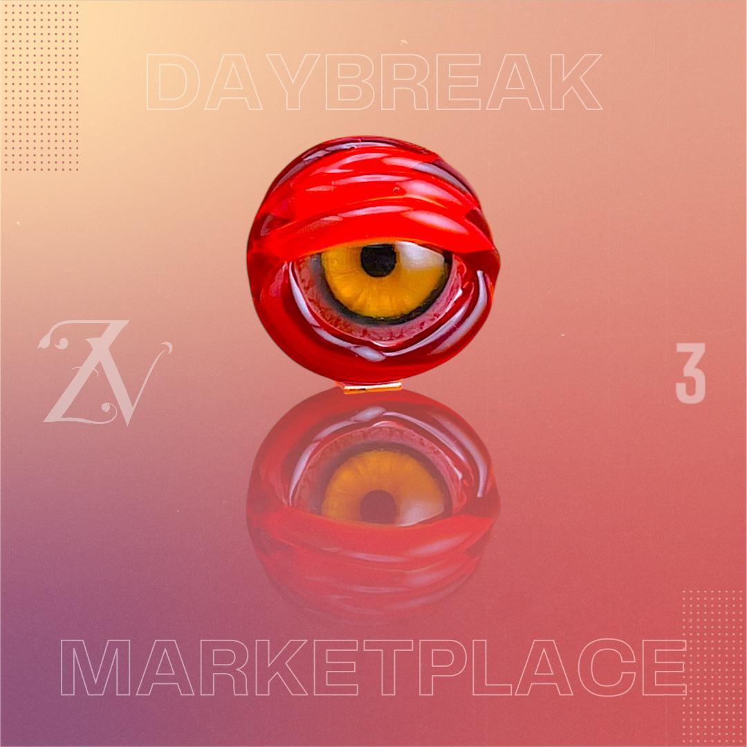 PIPPEN PIPPENGER GLASS: EYEBALL DAYBREAK MARKETPLACE 3DXL PEAK PRO JOYSTICK CAP - Image 5