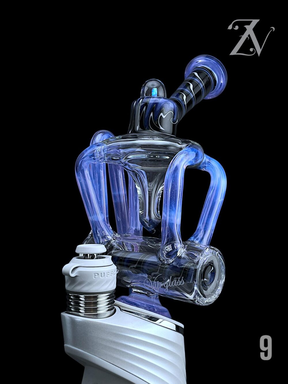 VIP GLASS: QUAD UPTAKE PUFFCO PEAK ATTACHMENT | Zee Vapor