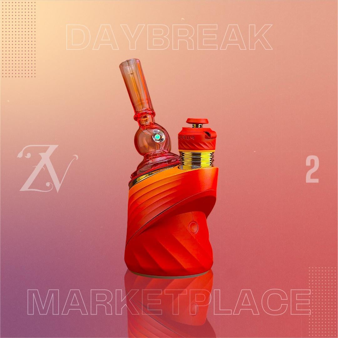 BABY GORILLA GLASS: DRY DAYBREAK MARKETPLACE PUFFCO PEAK ATTACHMENT - Image 2