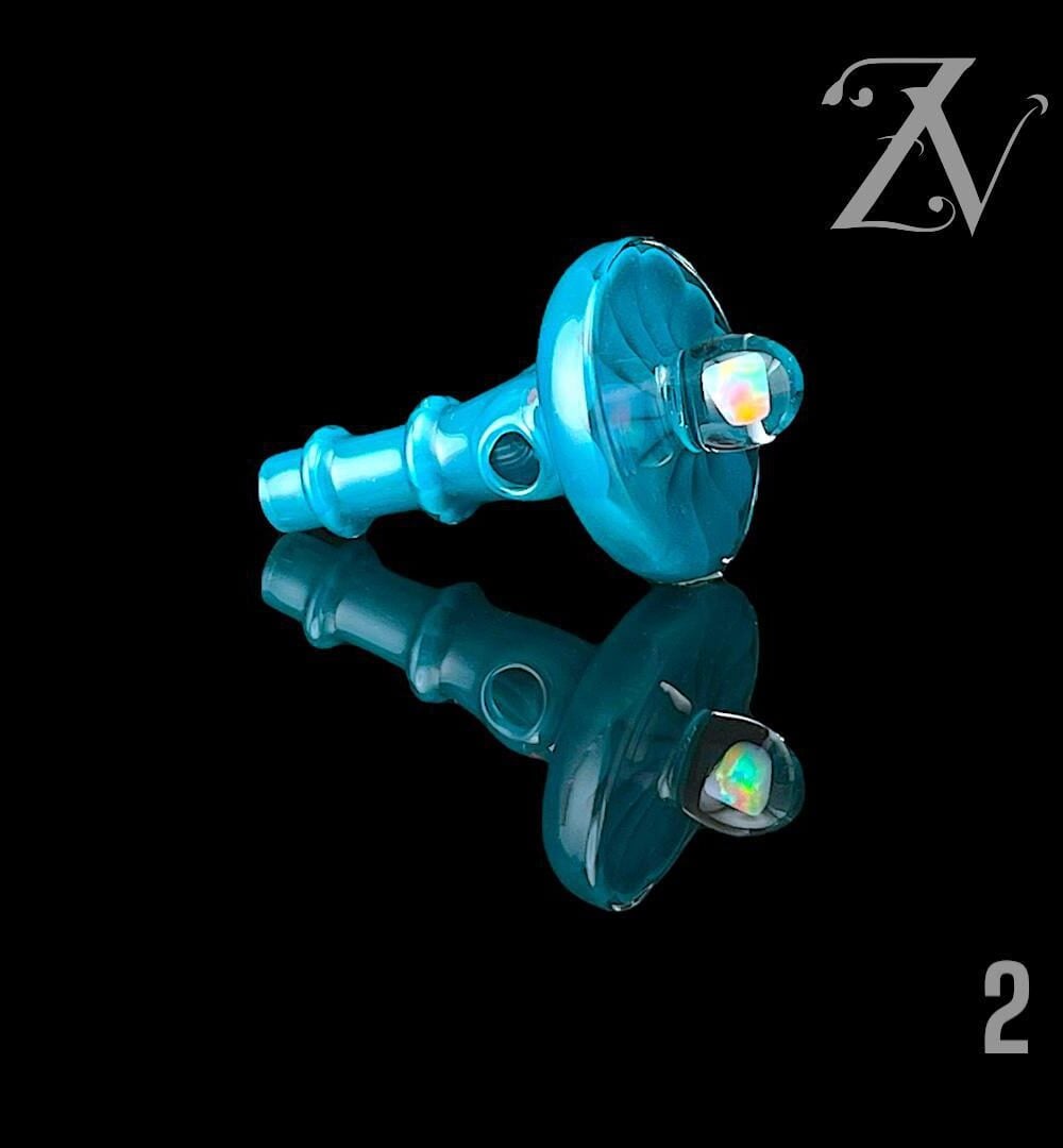 Alternative view of IRIDESCENT GLASS: FULL COLOR UFO OPAL 3.0 PUFFCO PEAK PRO 3DXL JOYSTICK CAP