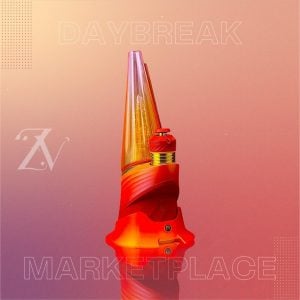 #4 - DAYBREAK HEADY BASE WITH 6MM BLACK OPAL