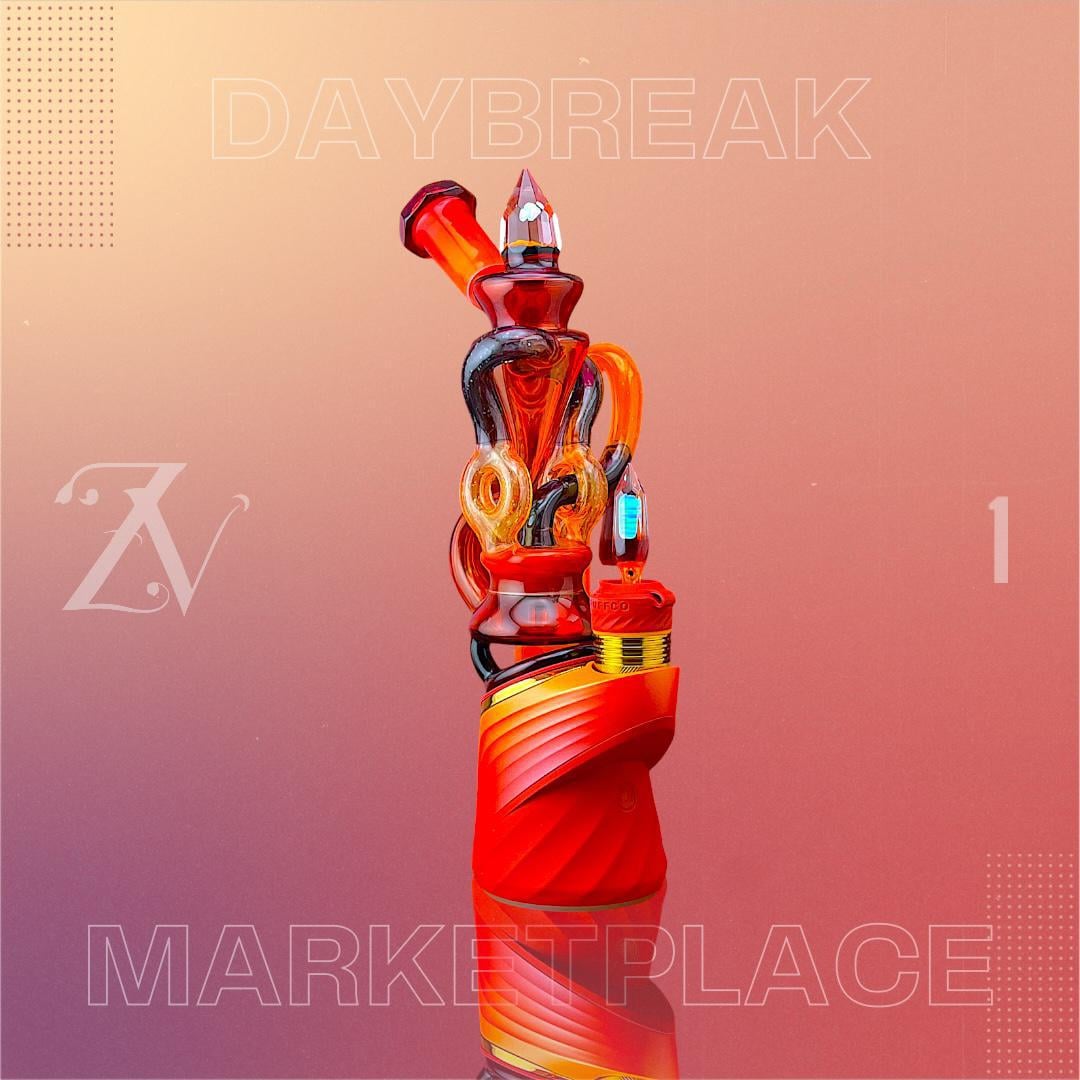 OTW GLASS: DAYBREAK MARKETPLACE SET PUFFCO PEAK ATTACHMENT - Image 2