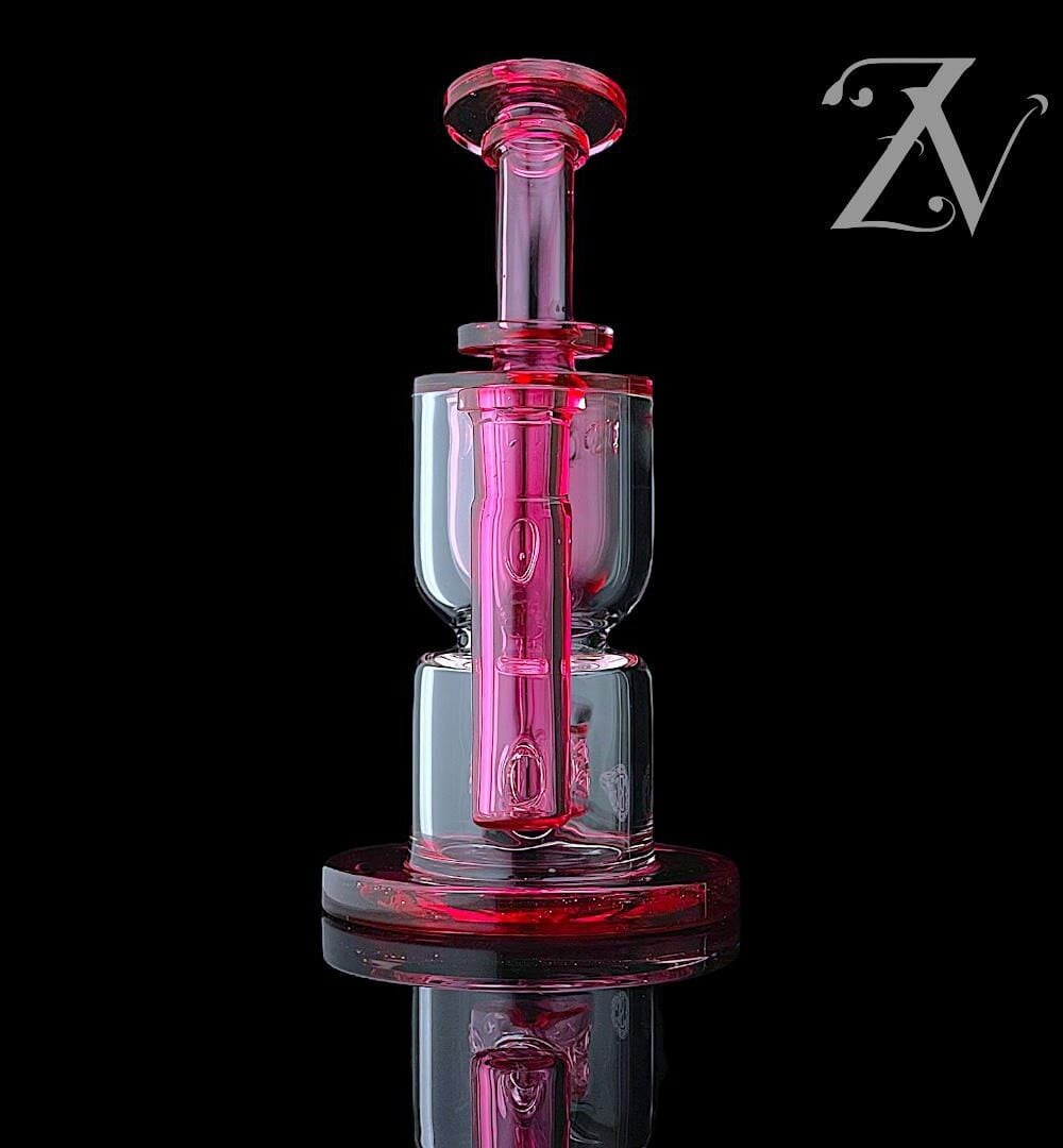Alternative view of FATBOY GLASS: COLORED HOURGLASS TAURUS FULL SIZE GOLD RUBY