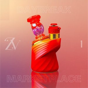 #1 ENCASED OPAL TRIDONUT DAYBREAK MARKETPLACE