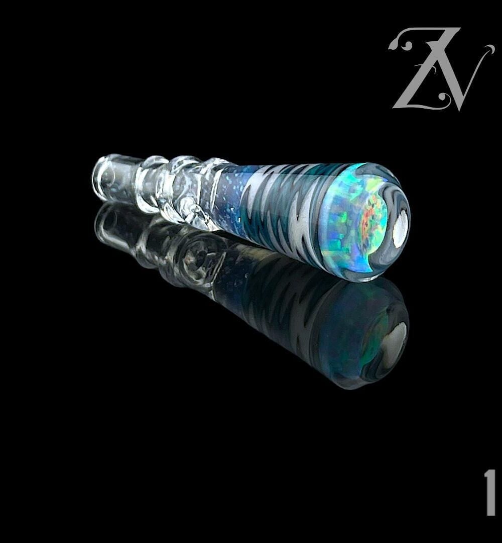 MOORE GLASS DESIGN: WIG WAG OPAL COIN 3DXL PEAK PRO JOYSTICK CAP