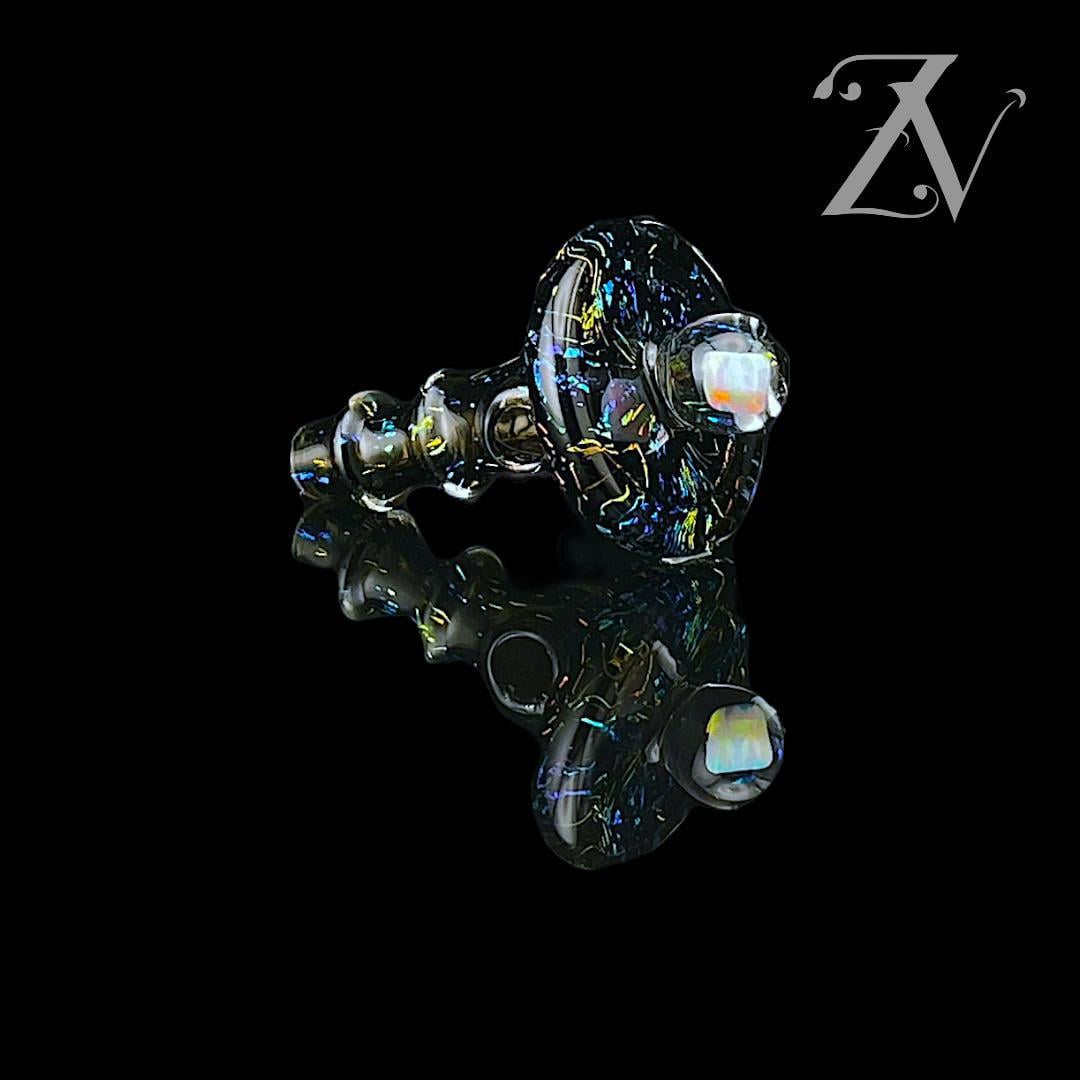 IRIDESCENT GLASS: DICHRO UFO OPAL 3.0 PUFFCO PEAK PRO 3DXL JOYSTICK CAP