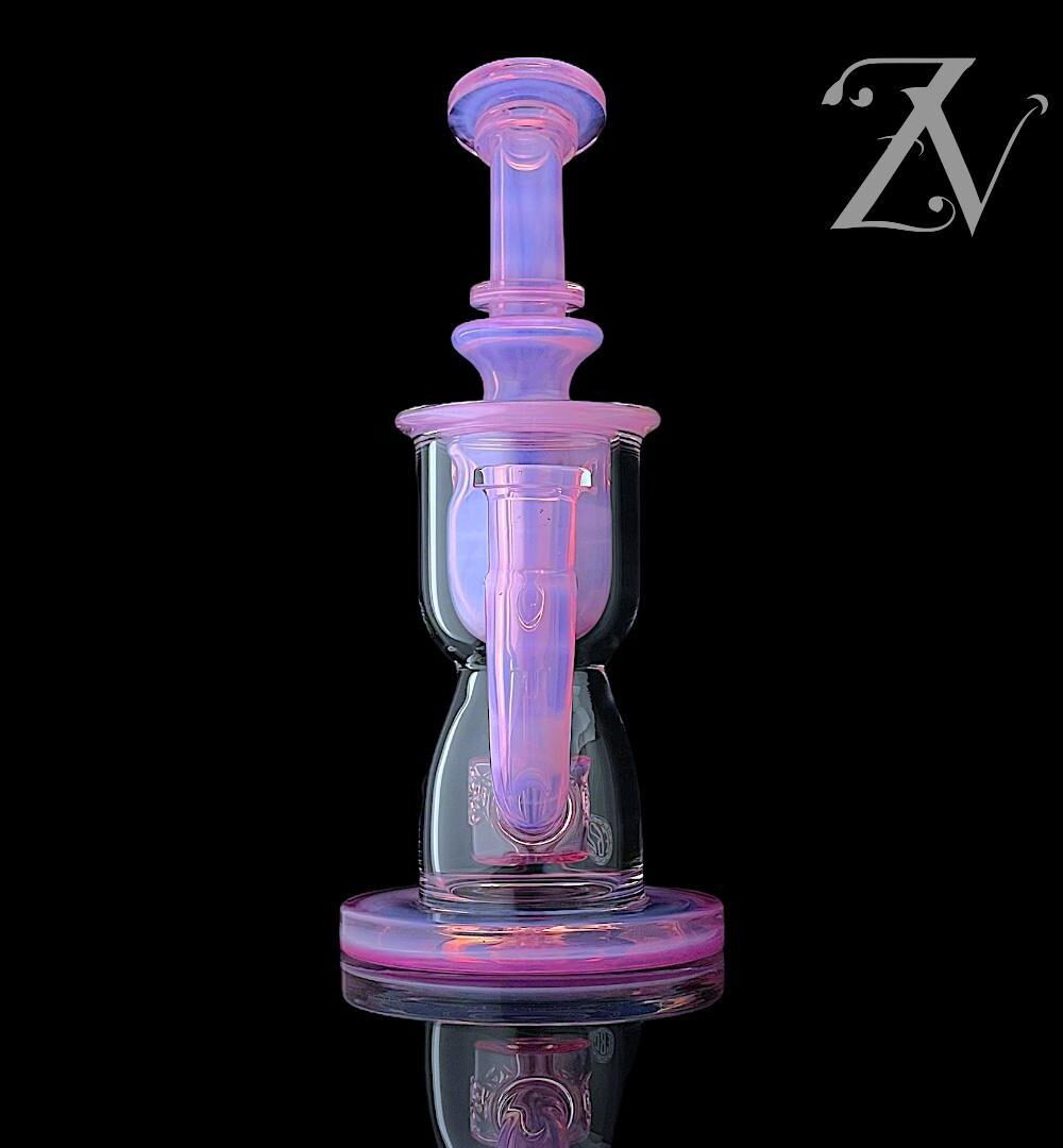 Alternative view of FATBOY GLASS: PINK SLYME TAURUS V2 INCYCLER