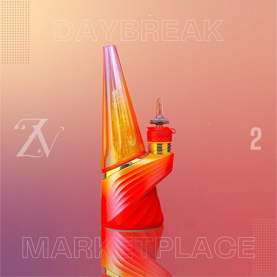JUICY BONES: TEXTURED 20MM SPIKE DAYBREAK MARKETPLACE 3DXL PUFFCO PEAK PRO JOYSTICK CAP - Image 4