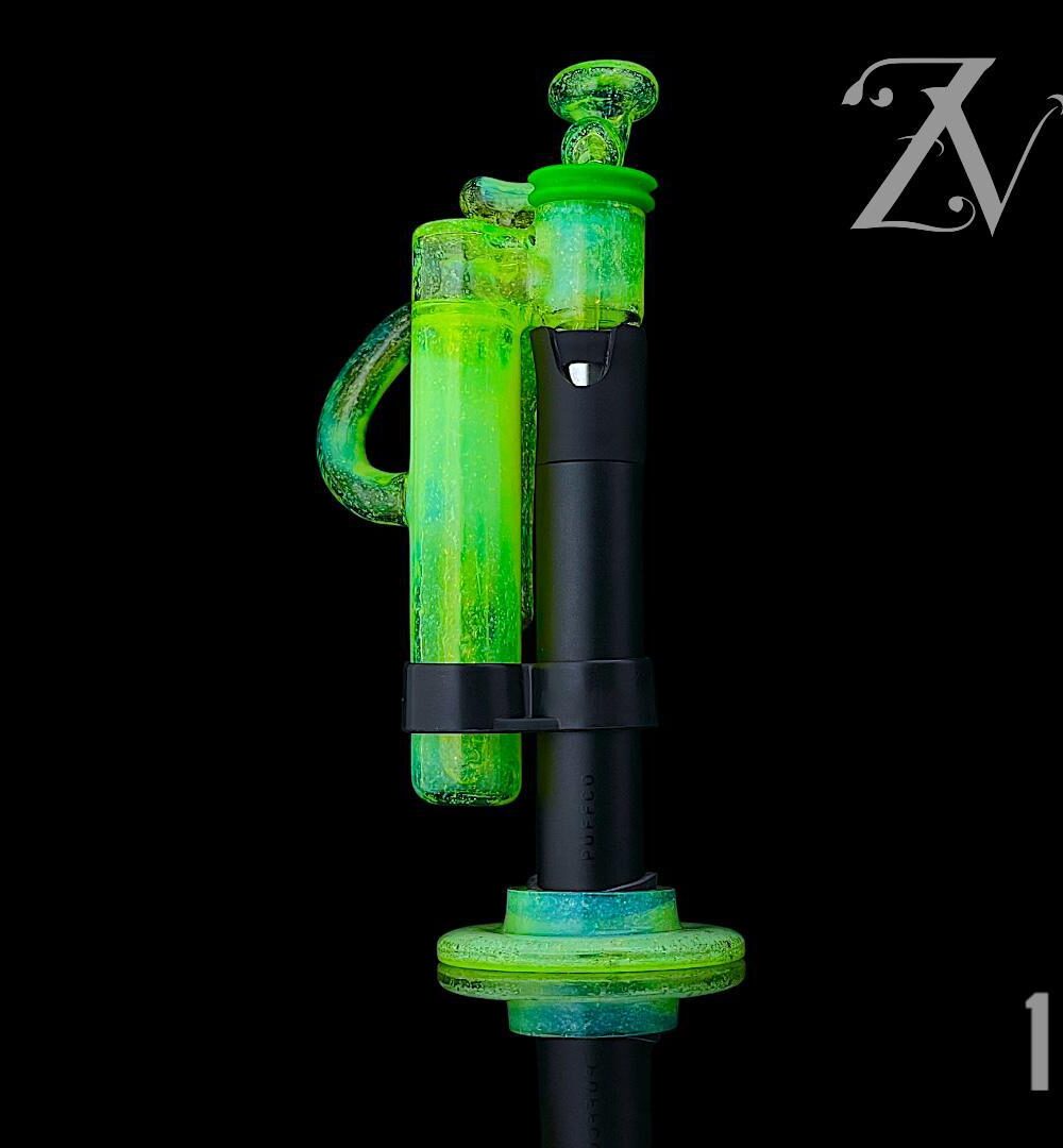 LENNON GLASS: CROPAL PWHIPPLER PIVOT MOUTHPIECE AND RECYCLER