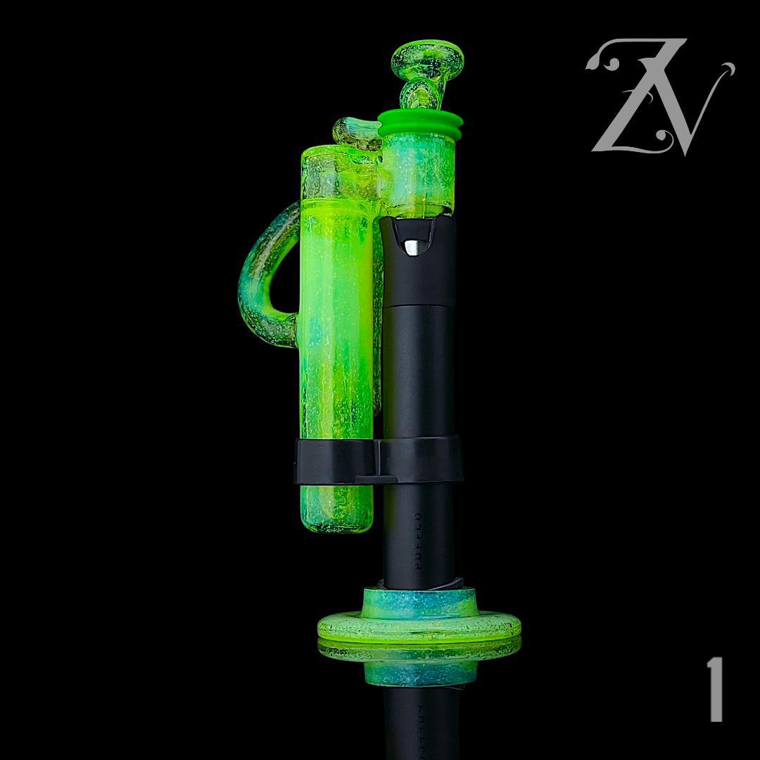 LENNON GLASS: CROPAL PWHIPPLER PIVOT MOUTHPIECE AND RECYCLER | Zee