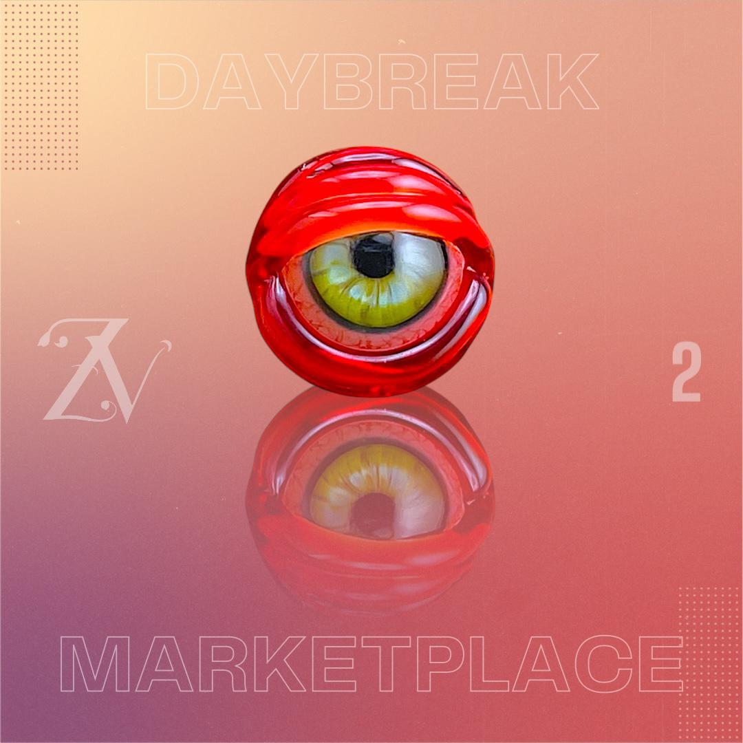 PIPPEN PIPPENGER GLASS: EYEBALL DAYBREAK MARKETPLACE 3DXL PEAK PRO JOYSTICK CAP - Image 3