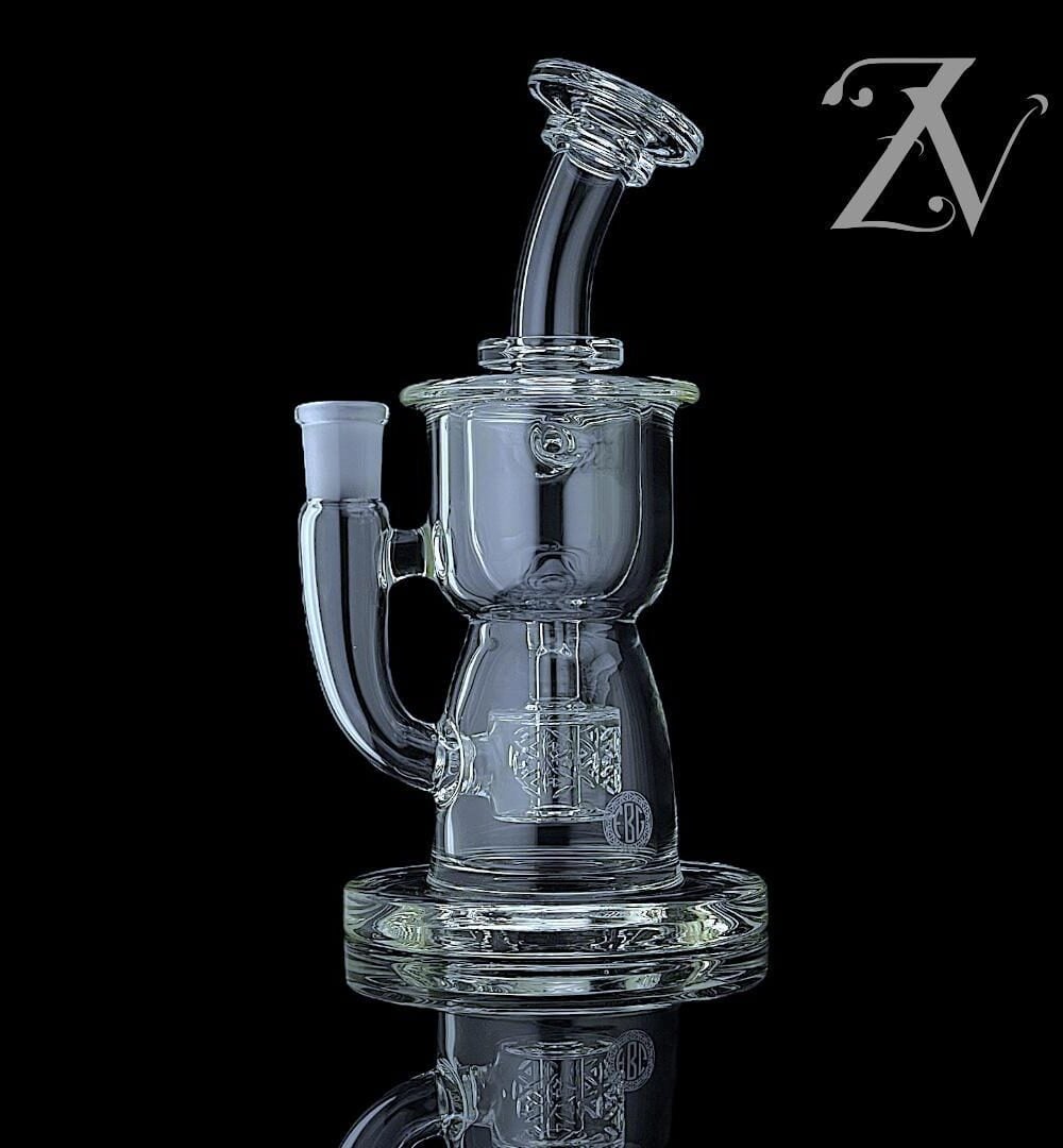 FATBOY GLASS: CLEAR TAURUS V2 INCYCLER RIG