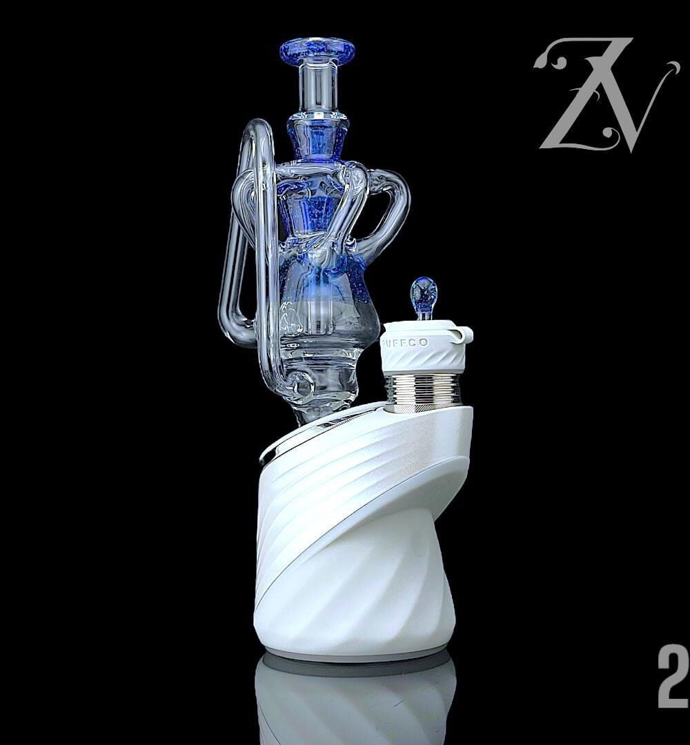 Alternative view of KOSHER GLASS: HEADY RECYCLER PUFFCO PEAK ATTACHMENT