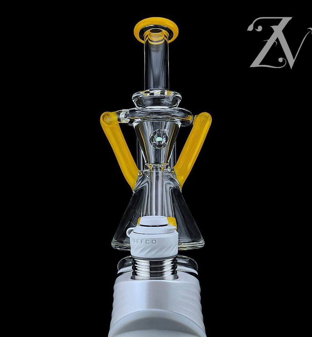 Alternative view of IRIDESCENT GLASS: SUPERIOR ECO DUALCYCLER PUFFCO PEAK ATTACHMENT