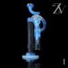 LENNON GLASS: FULL COLOR PWHIPPLER PIVOT MOUTHPIECE AND RECYCLER - Image 2