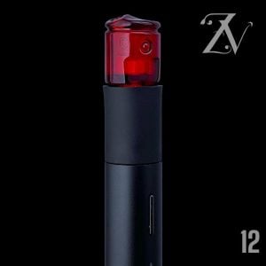 #12 SINGLE COLOR RED POMP