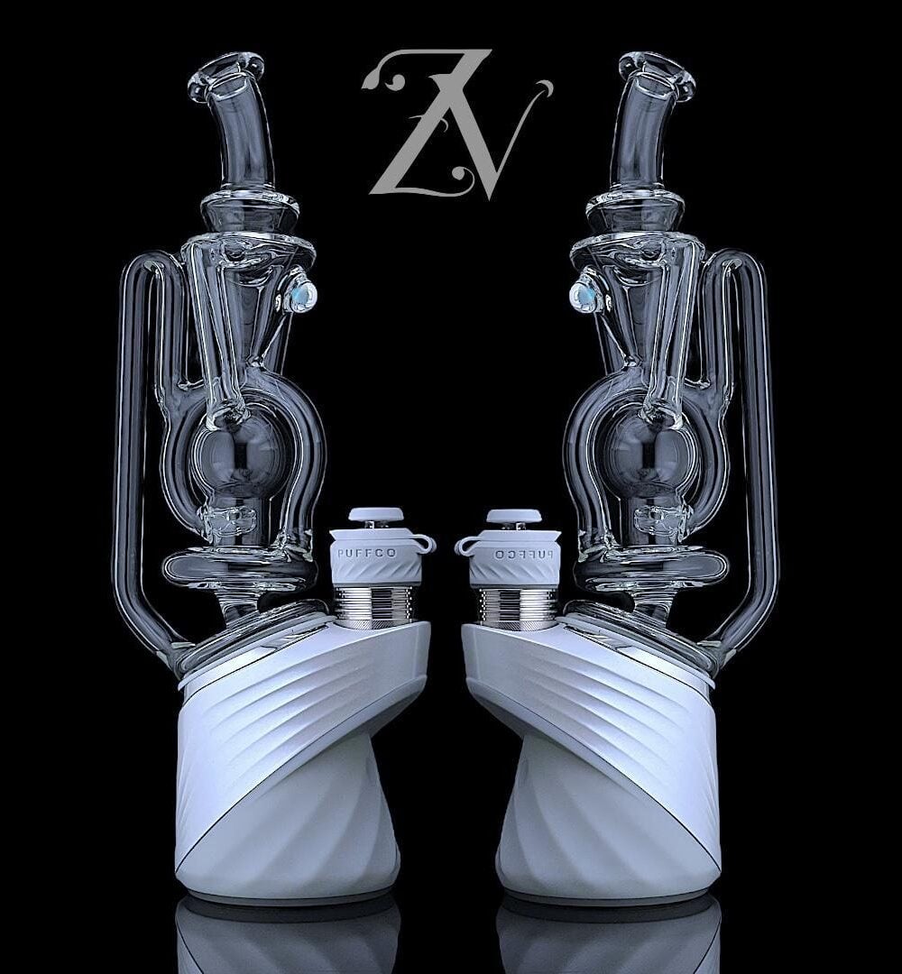 IRIDESCENT GLASS: SUPERIOR BALLCYCLER PUFFCO PEAK ATTACHMENT