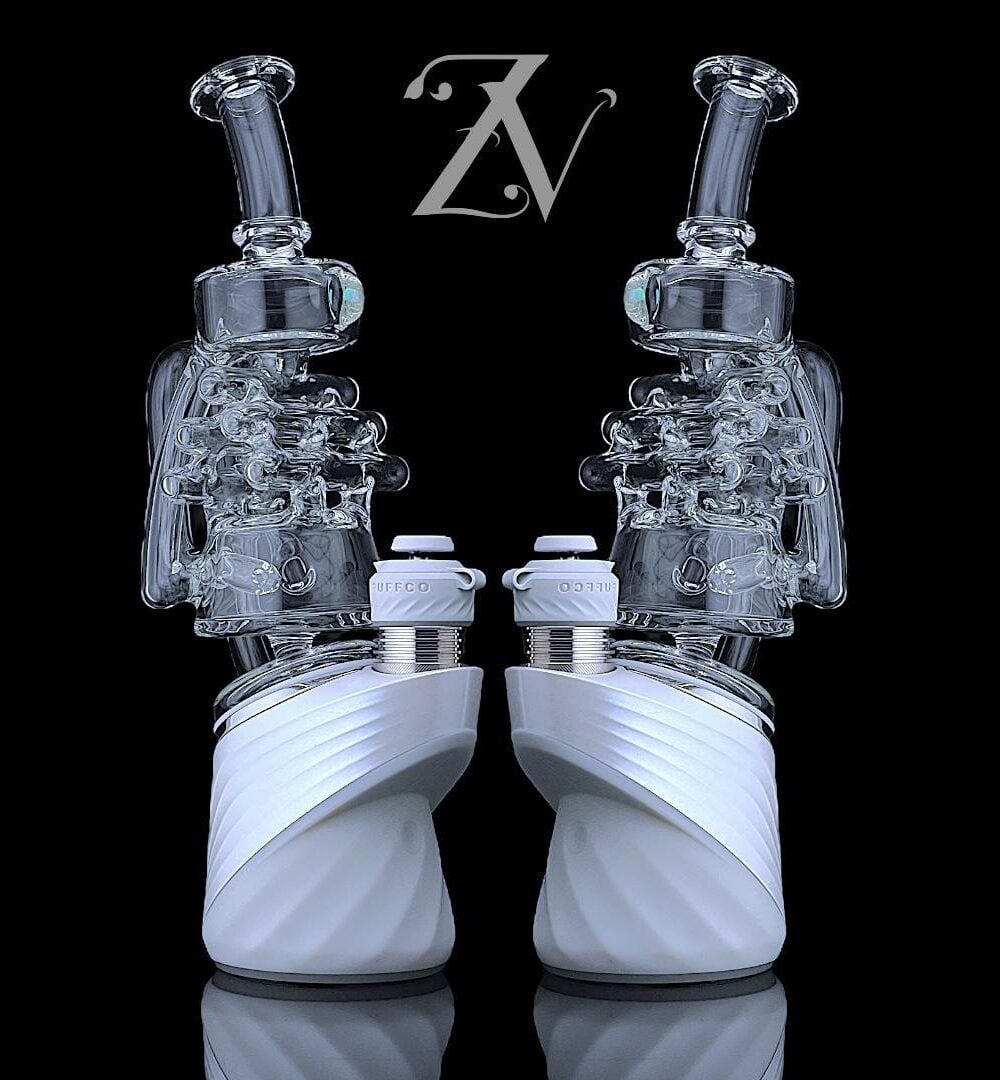 IRIDESCENT GLASS: CHAIN PUFFCO PEAK ATTACHMENT