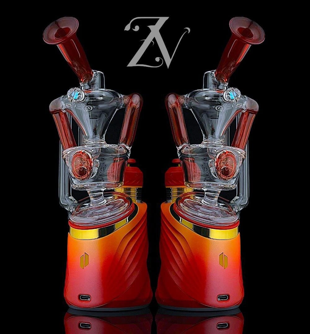 IRIDESCENT GLASS: SUPERIOR ECO DUALY PUFFCO PEAK ATTACHMENT