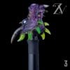 MAKO GLASS: ENCASED OPAL DRAGON HEAD PIVOT MOUTHPIECE - Image 7