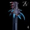MAKO GLASS: ENCASED OPAL DRAGON HEAD PIVOT MOUTHPIECE - Image 10