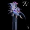 MAKO GLASS: ENCASED OPAL DRAGON HEAD PIVOT MOUTHPIECE - Image 12