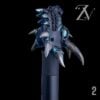 MAKO GLASS: ENCASED OPAL DRAGON HEAD PIVOT MOUTHPIECE - Image 5