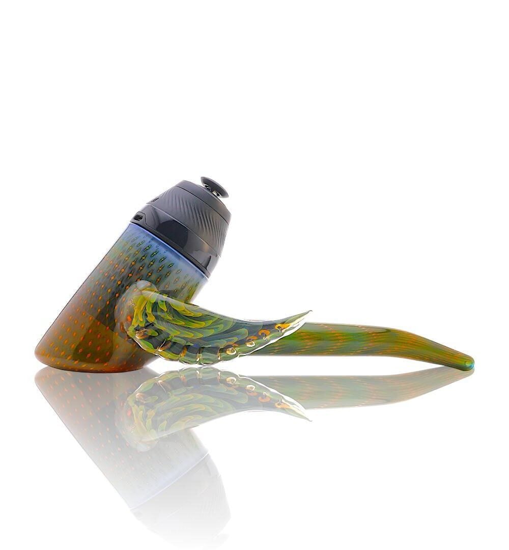 Alternative view of IRIDESCENT GLASS: BUBBLE TRAP PUFFCO PROXY ATTACHMENT