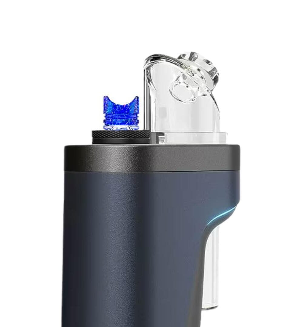 NIB GLASS: CROAPL/DICHRO PISTON DR DABBER SWITCH 2 SPINNER CAP