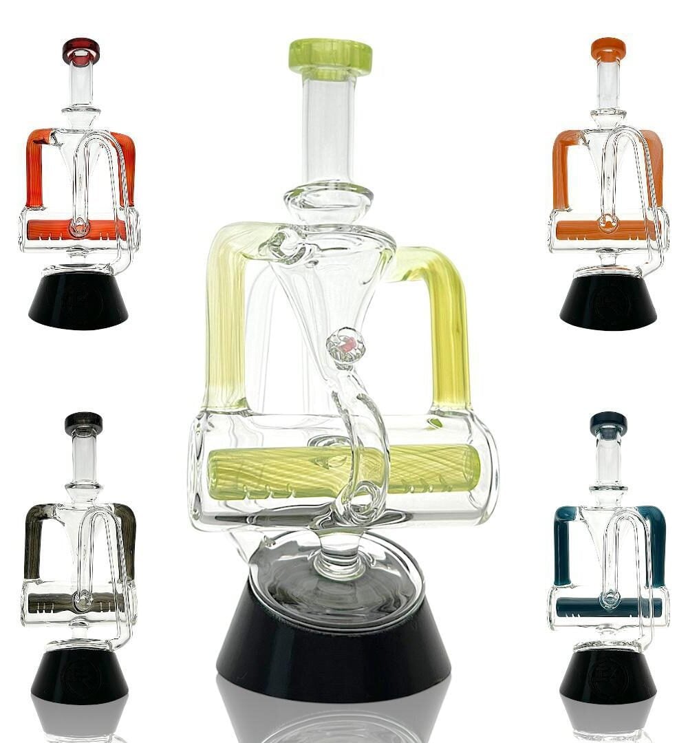 Alternative view of IRIDESCENT GLASS: LE SUPERIOR INLINE PUFFCO PEAK ATTACHMENT