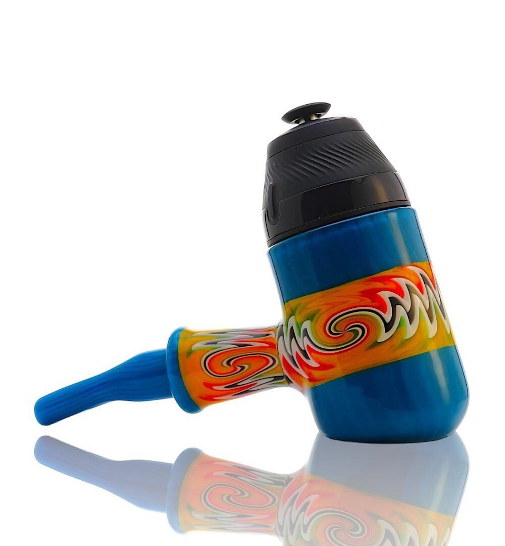 Alternative view of IRIDESCENT GLASS: SOLID WAG SHERLOCK PUFFCO PROXY ATTACHMENT