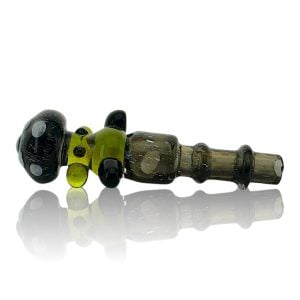 #4 - BLACK DICHRO / LIME CANDY