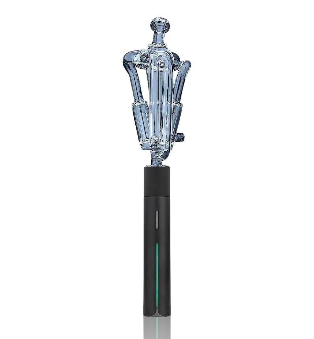 NIB GLASS: V TWIN RECYCLER PIVOT MOUTHPIECE