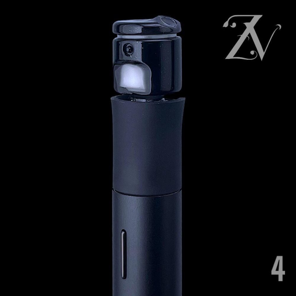 NIB GLASS: PISTON PIVOT MOUTHPIECE | Zee Vapor
