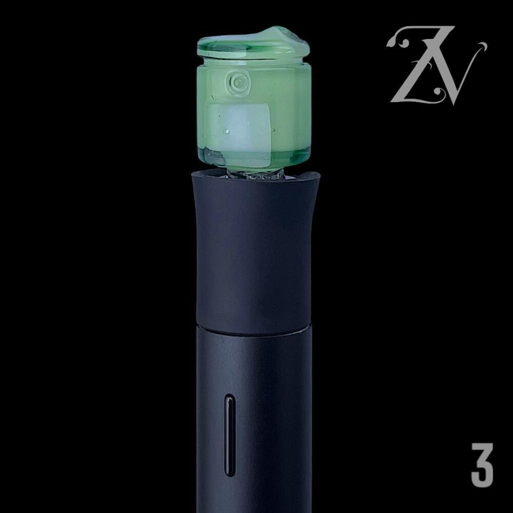 NIB GLASS: PISTON PIVOT MOUTHPIECE | Zee Vapor