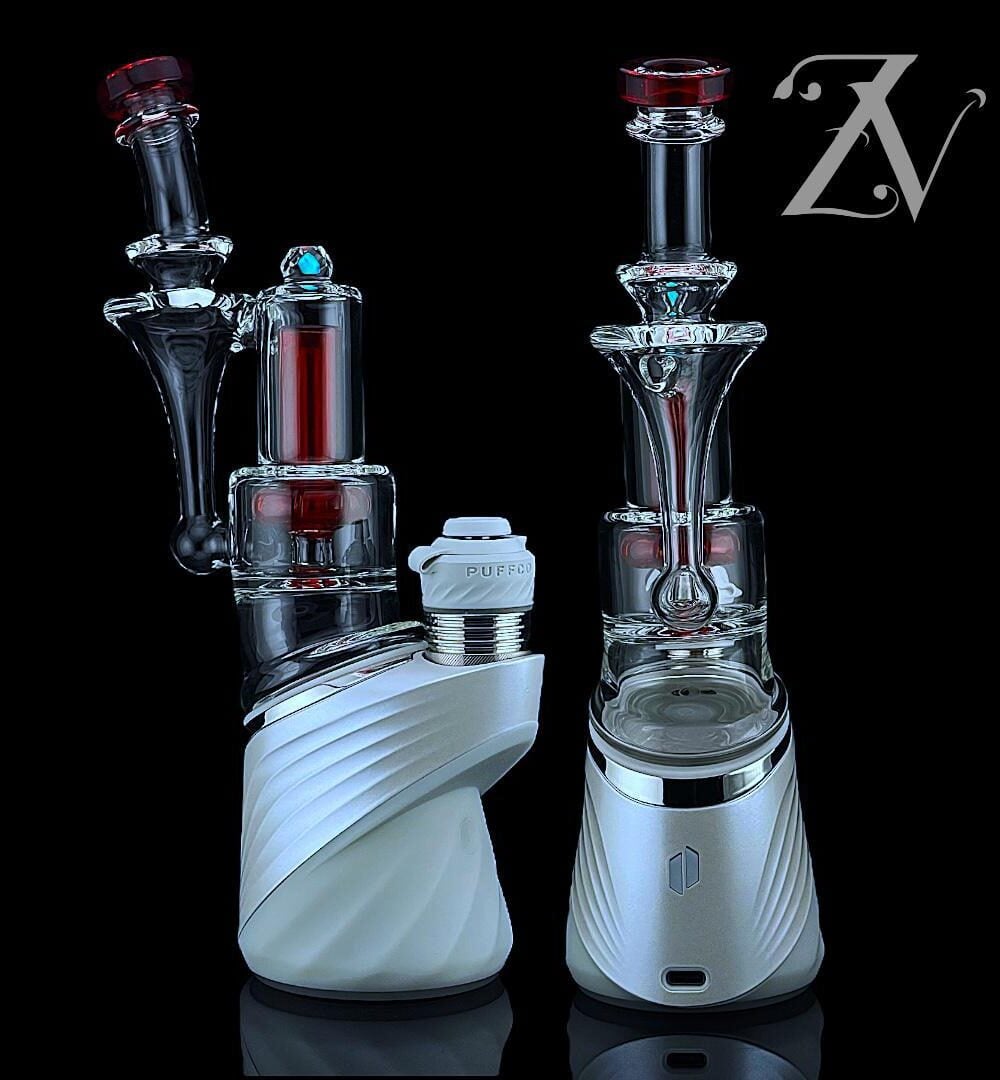 IRIDESCENT GLASS: SUPERIOR ECO RBR PUFFCO PEAK ATTACHMENT