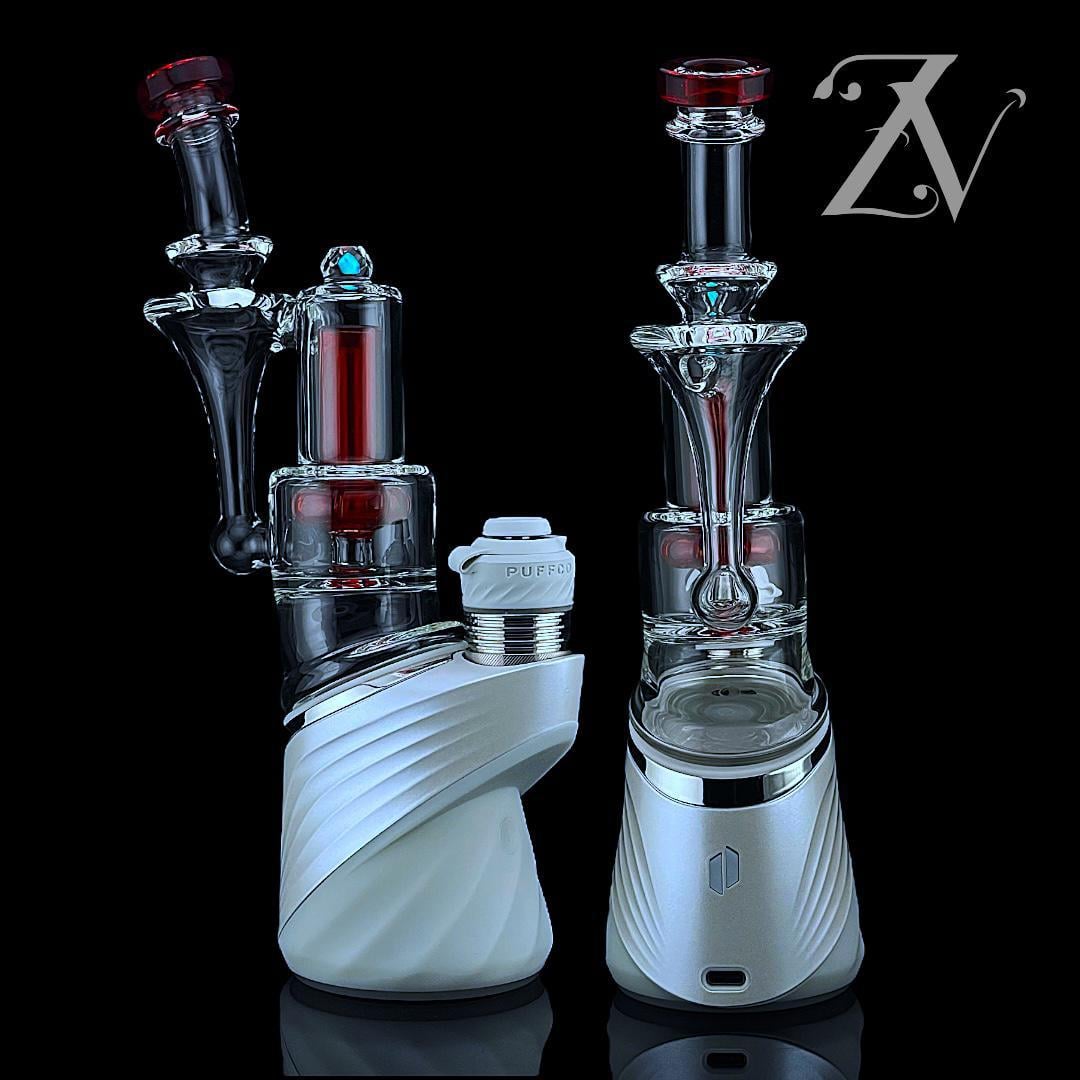 IRIDESCENT GLASS: SUPERIOR ECO RBR PUFFCO PEAK ATTACHMENT
