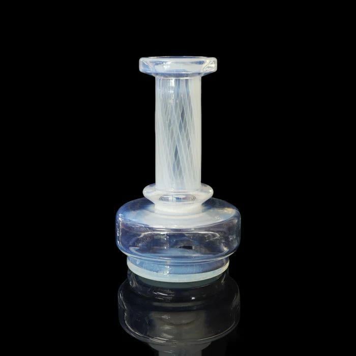 TOKR GLASS: COLORED V2 DRY TOP PUFFCO PEAK ATTACHMENT - OPALINE FULL COLOR