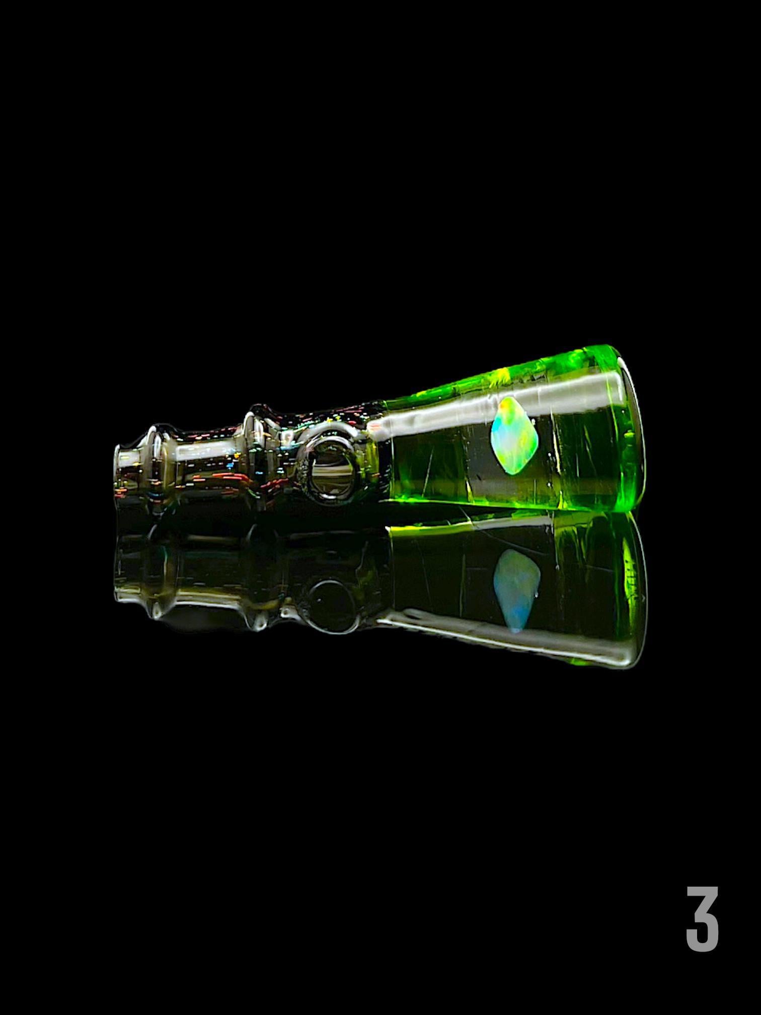 CALI BEAR GLASS: ENCASED OPAL CROPAL PUFFCO PEAK PRO 3DXL JOYSTICK CAP - Image 6