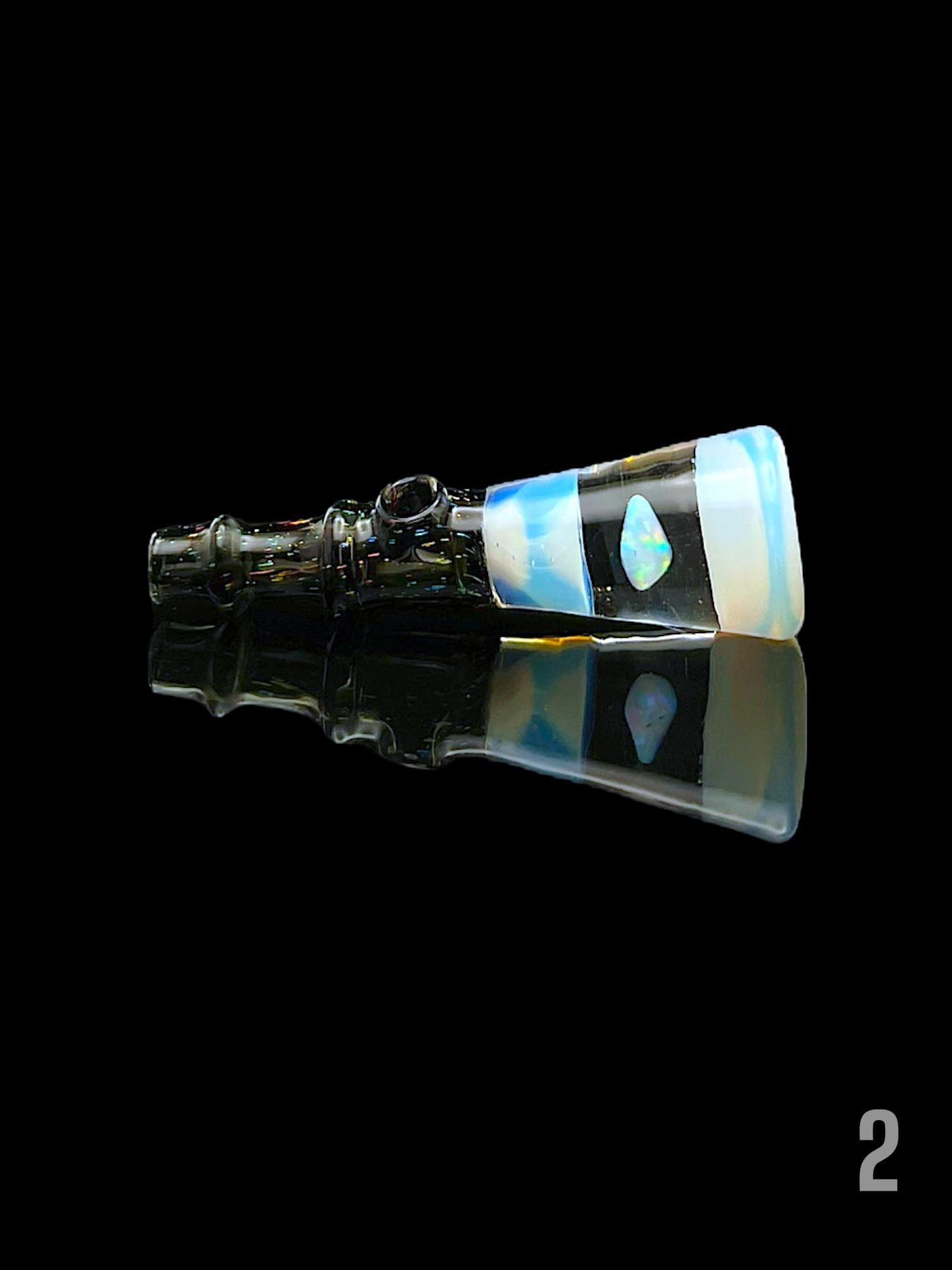 CALI BEAR GLASS: ENCASED OPAL CROPAL PUFFCO PEAK PRO 3DXL JOYSTICK CAP - Image 5