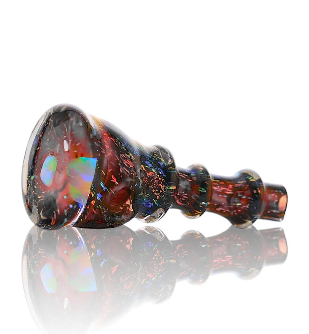 Alternative view of IRIDESCENT GLASS: FLAT OPAL 3.0 PUFFCO PEAK PRO 3DXL JOYSTICK CAP