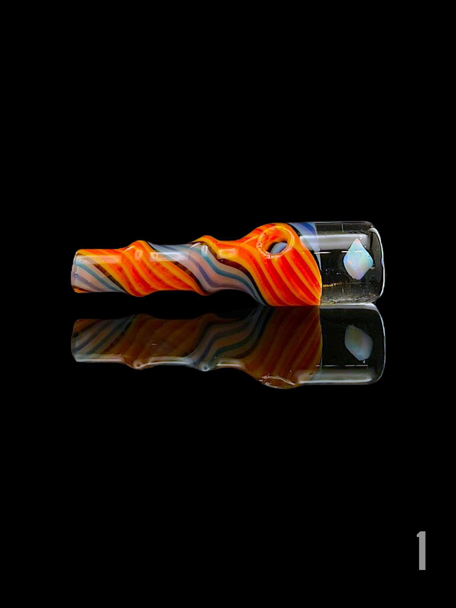 IRIDESCENT GLASS: WIG WAG TOP OPAL PUFFCO PEAK PRO 3DXL JOYSTICK