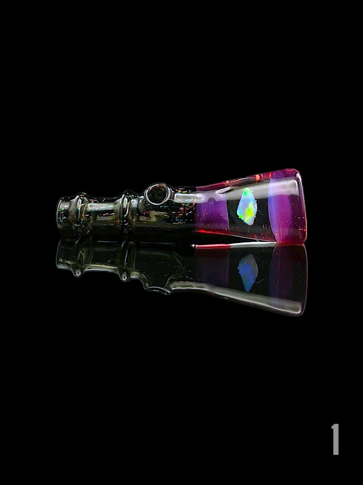 CALI BEAR GLASS: ENCASED OPAL CROPAL PUFFCO PEAK PRO 3DXL JOYSTICK CAP - Image 4