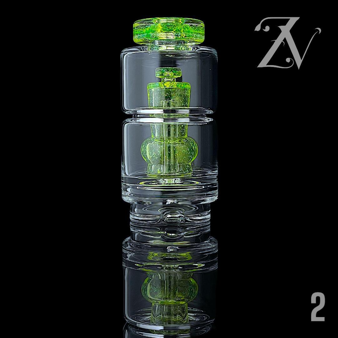 本格派ガラス玉(吸玉)トップハイライト(バネ式)セット デトックス ダイエット SPIDER GLASS: INCEPTION CROPAL CENTER CUT PUFFCO PEAK ATTACHMENT