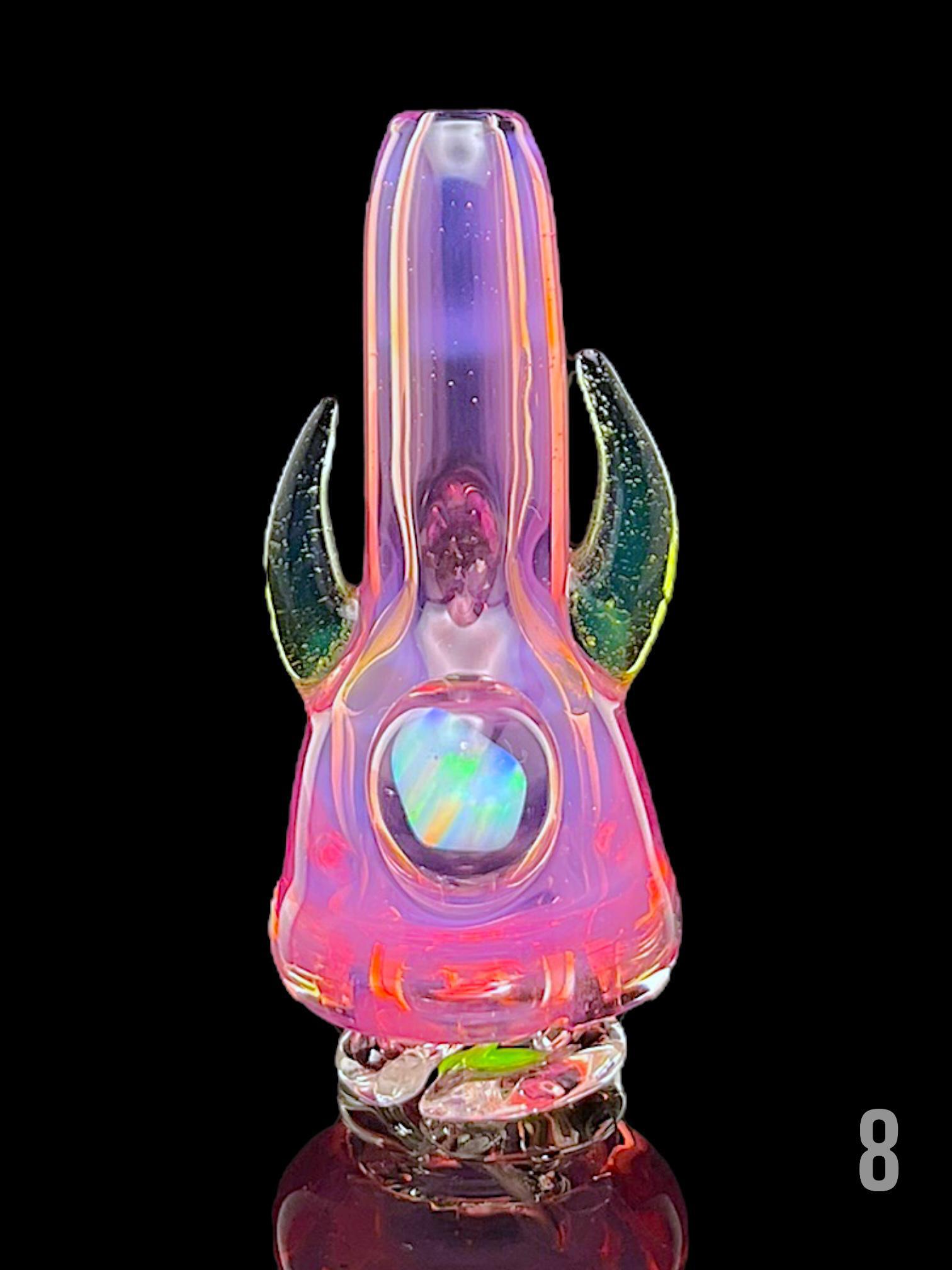 MAGIZLE GLASS: FULL COLOR DOUBLE HORN PIVOT MOUTHPIECE - Image 9
