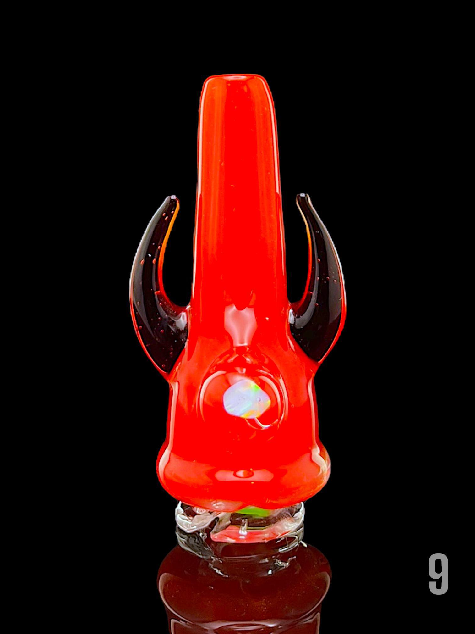 MAGIZLE GLASS: FULL COLOR DOUBLE HORN PIVOT MOUTHPIECE - Image 10