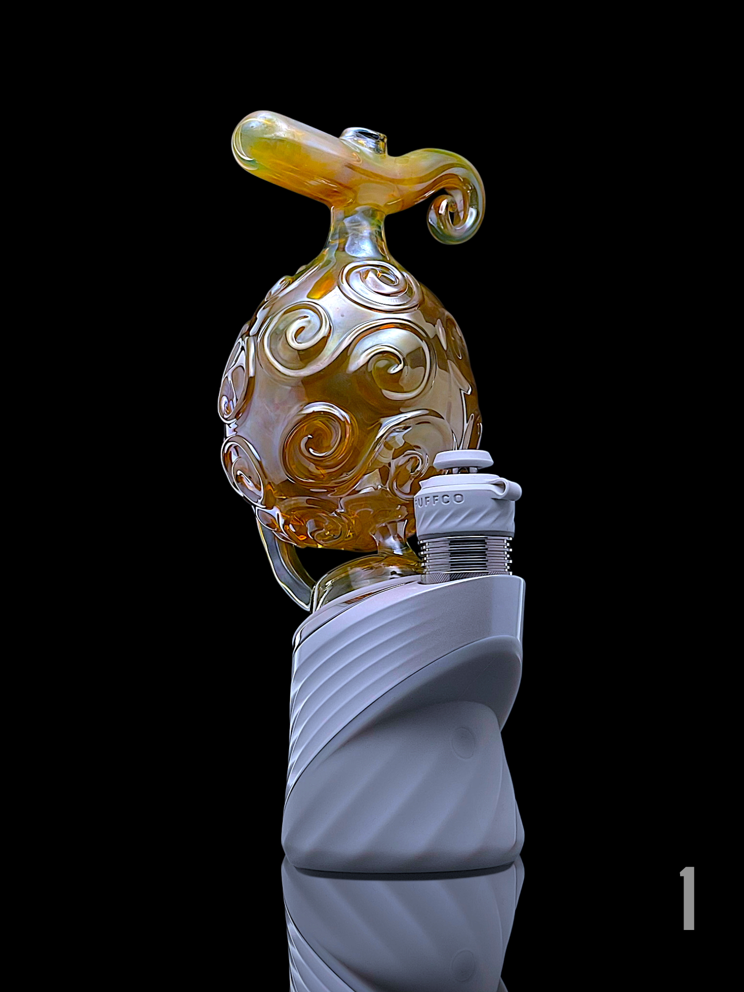 LU GLASS: GOMU PUFFCO PEAK ATTACHMENT - Image 3