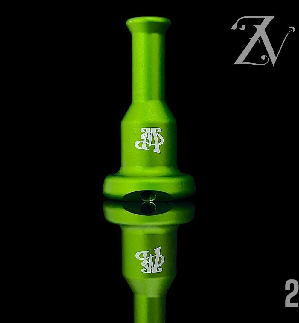 Alternative view of MAD HATTER GLASSWORKS: PLUGGERNAUT DRY TOP PUFFCO PEAK ATTACHMENT