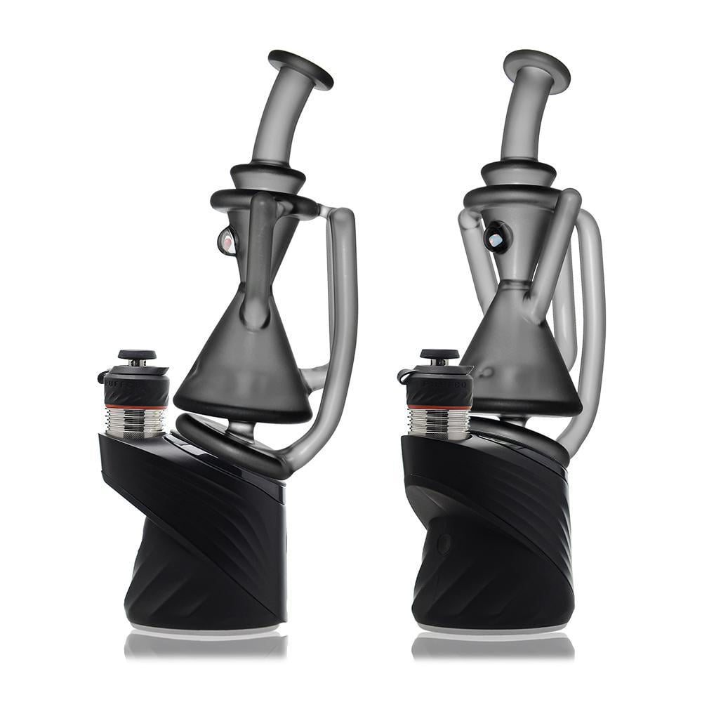 Alternative view of IRIDESCENT GLASS: DUALCYCLER BLACK FRIDAY LE PUFFCO PEAK ATTACHMENT
